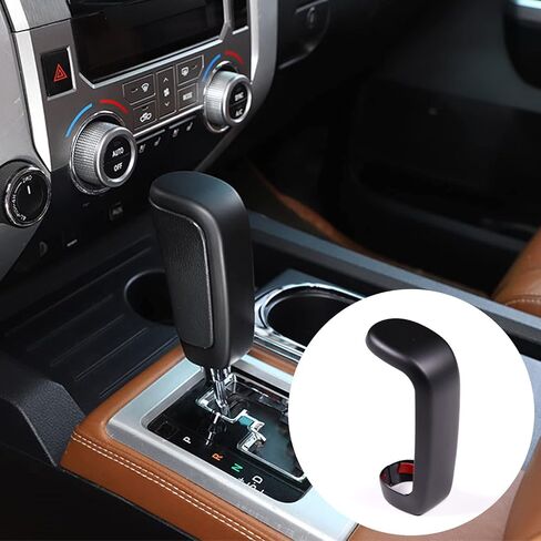 LLKUANG Center Console Gear Shift Head Cover Trim FIt for Toyota Tundra 2014-2021 Car Accessories (Carbon Fiber Pattern) in Saudi Arabia