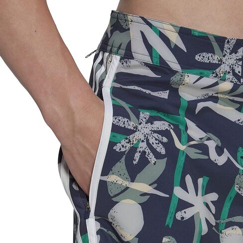 adidas Seasonal Floral 19" Beach Tech Shorts in Saudi Arabia