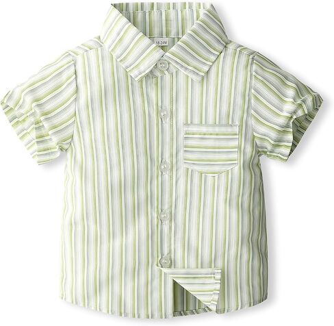 Toddler Baby Boy Clothes Suit Dress Clothes Bowtie Stripe Shirts + Suspender Shorts Gentleman Outfits in Saudi Arabia
