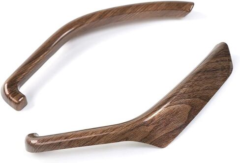 Voodola لسيارة Ford F150 2015-2020 غطاء حلقة جانبية للوحة القيادة المركزية متوافق مع Ford F150 F250 F350 Super Duty (لون خشبي، 3 قطع/مجموعة) in Saudi Arabia