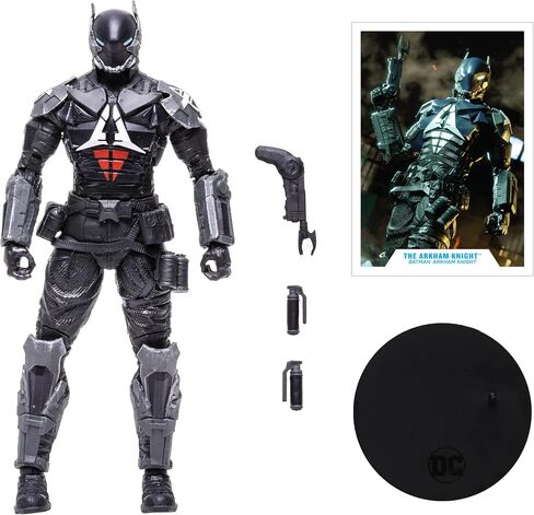DC Multiverse - Batman: Arkham Knight - شخصية عمل The Arkham Knight مقاس 7 بوصات in Saudi Arabia