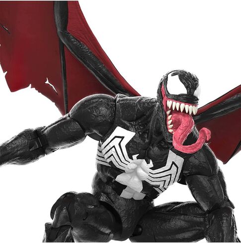 الذكرى السنوية الستين لسلسلة Marvel Legends، Knull and Venom 2-Pack King باللون الأسود مقاس 6 بوصات، 5 ملحقات in Kuwait