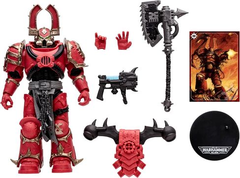 ماكفارلين - Warhammer 40K - World Eaters - شخصية عمل Khorne Berzerker مقاس 7 بوصات in Saudi Arabia