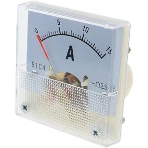 91C4-A DC Pointer Type Ammeter 1A 2A 3A 5A 10A 15A 30A 50A 75A 500A Analog Mechanics Plate Table 1Pcs(30A) in Kuwait