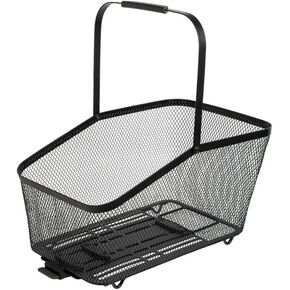Topeak Urban Metal Mesh Rear Basket with 24L Capacity and Multi-Mount Panel Design (Black) in Saudi Arabia