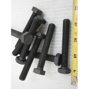 New Pack of Machine Screws M12 x 80 Hex Cap Class 8.8 DIN 933 Steel Lot of 4#2138 Multi-Purpose Comprehensive Hardware Fastener Assortment Kit WnyNEH03831 in Saudi Arabia