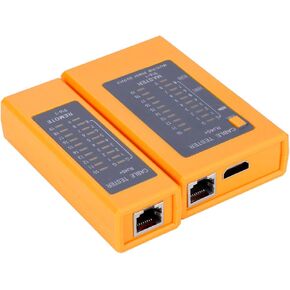 اختبار مكتشف الكابلات RJ45 ، اختبار الاستمرارية المحمولة لأزواج الأسلاك ، باليد باليد مع وحدة وبعيدة للاختبار in Kuwait