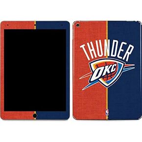 Skinit Decal Tablet Skin Compatible with iPad Air - Officially Licensed NBA OKC Thunder Split Design in Saudi Arabia