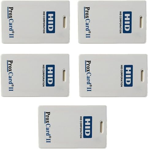 10Pcs 125kHz 26 Bit Proximity Clamshell Weigand Prox Swipe Cards for Majority of Keyless Entry Access Control Systems in Saudi Arabia