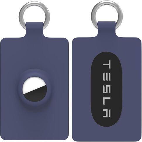 حامل بطاقة المفاتيح مع فتحة Airtag لـ Tesla ، حامل مفتاح البطاقة الناعمة السيليكون لـ Tesla Moder in Kuwait