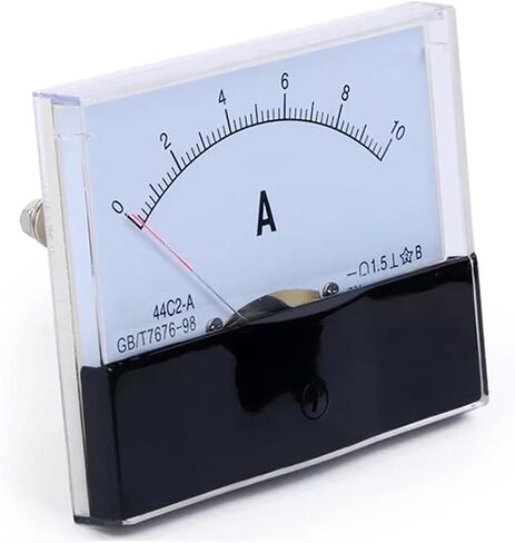 44C2 DC Ammeter Analog Panel Pointer 1A 3A 5A 10A 15A 20A 30A 50A 75A 100A 500A Amperemeter 1Pcs(30A 75mV) in Saudi Arabia