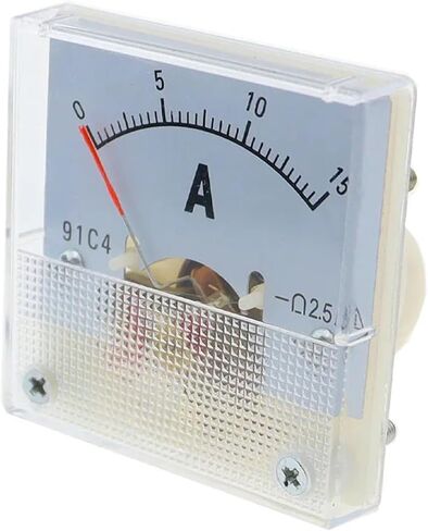 91C4-A DC Pointer Type Ammeter 1A 2A 3A 5A 10A 15A 30A 50A 75A 500A Analog Mechanics Plate Table 1Pcs(30A) in Kuwait