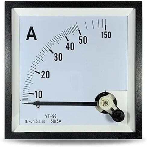 CP96 AC Triple Overload Ammeter 30/50/75/100/150/5A BE96 YT96 مع Buffer 9cm 1pcs (AC 50-5A 150A) in Saudi Arabia