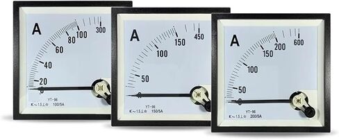 CP96 AC Triple Overload Ammeter 30/50/75/100/150/5A BE96 YT96 مع Buffer 9cm 1pcs (AC 50-5A 150A) in Saudi Arabia