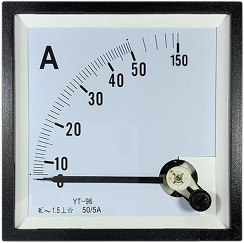 CP96 AC Triple Overload Ammeter 30/50/75/100/150/5A BE96 YT96 مع Buffer 9cm 1pcs (AC 50-5A 150A) in Saudi Arabia
