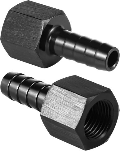 Yeesport 6an أنثى إلى 3/8 "تجهيزات خرطوم البربرة ، 2 PCS المعادن محولات نهاية الخرط in Kuwait