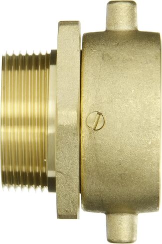Dixon Valve & Canpling Valve SM150F Brass Fire Equipment ، محول دوار مع العروة الدبوس ، 1-1/2 "NST (NH) أنثى x 1-1/2" npt ذكر in Saudi Arabia