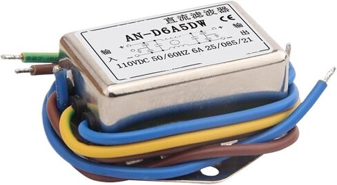 DC110V/12V/24V DC 6A POWER FILTER AN-D6A5DW ، ET-D6A5D23W in Saudi Arabia