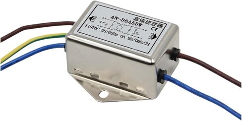 DC110V/12V/24V DC 6A POWER FILTER AN-D6A5DW ، ET-D6A5D23W in Saudi Arabia