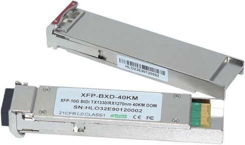 وحدات جهاز الإرسال والاستقبال البصري WDM الألياف XFP 10G XFP 40km 1270/1330 Simplex LC in Kuwait