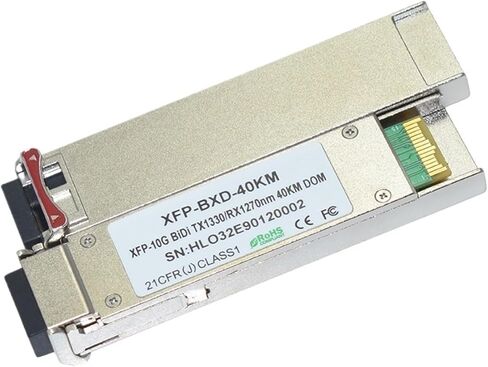 وحدات جهاز الإرسال والاستقبال البصري WDM الألياف XFP 10G XFP 40km 1270/1330 Simplex LC in Kuwait