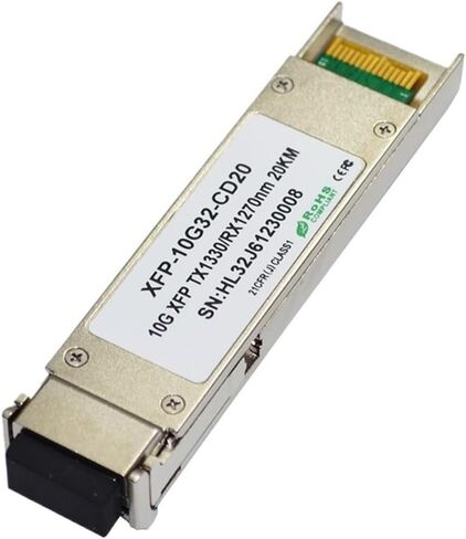 XFP الألياف وحدات جهاز الإرسال والاستقبال البصري 1270/1330NM WDM XFP 10G XFP 20km مع موصل LC in Kuwait