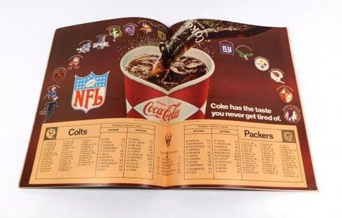 1968 Baltimore Colts في Bay Packers NFL Football Program 12-7-68-برامج اتحاد كرة القدم الأميركي in Saudi Arabia