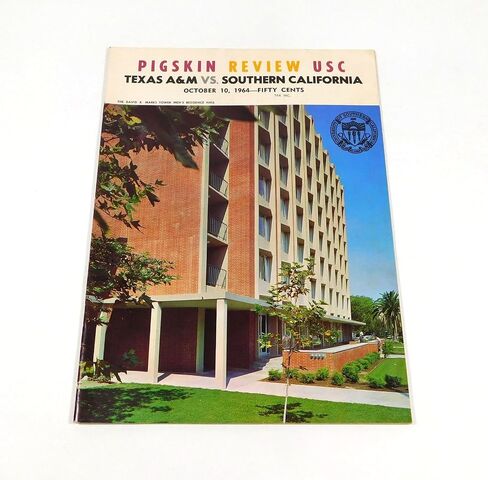 1964 Texas A&M في برنامج USC College Football Program 10-10-64 Mike Garrett-برامج الكلية in Saudi Arabia