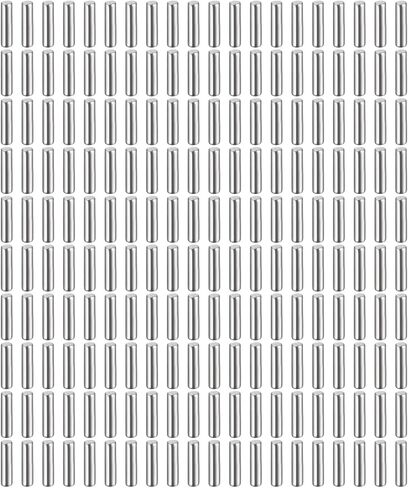 uxcell 50Pcs 5mm x 30mm Dowel Pins, 304 Stainless Steel Cylindrical Shelves Support Pegs Locating Pin Shelf Fasten Elements for Bookshelf Cabinet Furniture Component (GB119), Silver in Saudi Arabia