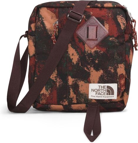 The North Face Berkeley Crossbody Bag | حزام قابل للتعديل ، والتشطيب المائي ، والمقسم الداخلي والجيب الخارجي ، والبلاطة الحجرية ، وحجم واحد in Kuwait