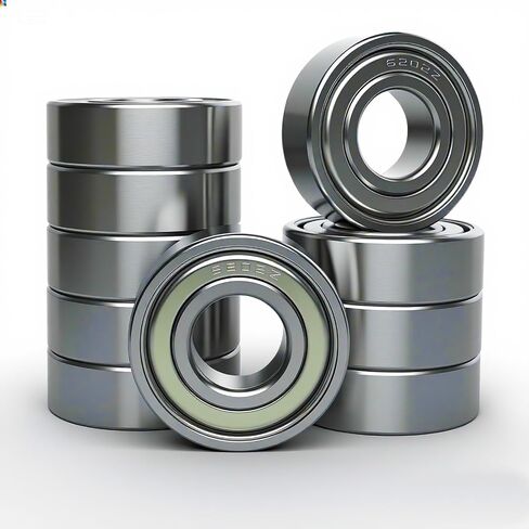 10 PCS 6202-Zz Metal Seal Seal Bullings Deep Groove Ball ، أداء مسبقًا ومستقرًا ومحامل فعالة من حيث التكلفة (6202 ZZ) in Kuwait