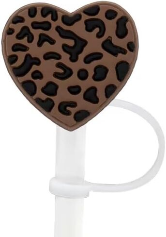 غطاء قش بني داكن لـ Stanley 40 و 30 OZ ، ويغطي قش السيليكون 8 ملم غطاء لإكسسوارات كأس ستانلي ، و topper اللطيف للبهلوانات ، وسدادة الغطاء لأغطية قش قابلة لإعادة الاستخدام (DM370) in Saudi Arabia