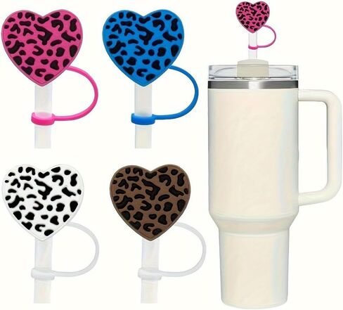 غطاء قش بني داكن لـ Stanley 40 و 30 OZ ، ويغطي قش السيليكون 8 ملم غطاء لإكسسوارات كأس ستانلي ، و topper اللطيف للبهلوانات ، وسدادة الغطاء لأغطية قش قابلة لإعادة الاستخدام (DM370) in Saudi Arabia
