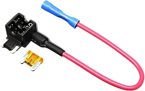 12V Fuse Holder Add-a-Circuit Adapter Mini Small Standard ATM APM Blade Auto Fuse with Holder with 10A Blade Car Fuse 1Pcs(Mirco2) in Saudi Arabia