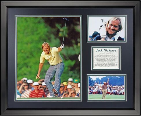 Legends Never Die Jack Nicklaus Framed Photo Collage, 16" x 20" in Saudi Arabia