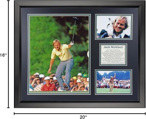 Legends Never Die Jack Nicklaus Framed Photo Collage, 16" x 20" in Saudi Arabia