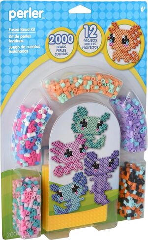 Perler Bead 'Shark' Fuse Bead Activity Kit for Kids Crafts, 2004 pcs , Sharks , Small in Saudi Arabia
