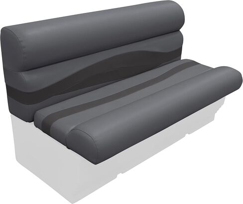 مجموعة وسائد مقعد من Wise BM1145-1066 Premier Series Pontoon 50 بوصة، حجر/موكا جافا/كاكي in Kuwait