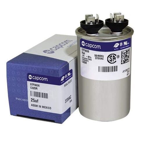 97F9606 25 UF MFD 370 VOLT VAC - CAPACITION ROUN RUND ROUN in Kuwait