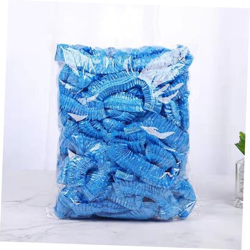 DOITOOL 200pcs Disposable Non-woven Shoe Covers and - for Parties and Events and Breathable for Indoor and Outdoor Use in Saudi Arabia