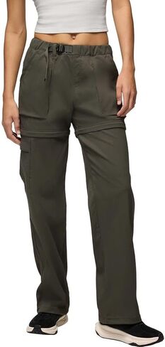 Prana Women's Halle Convertible Pants, Black in Saudi Arabia
