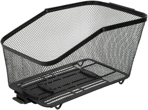 Topeak Urban Metal Mesh Rear Basket with 24L Capacity and Multi-Mount Panel Design (Black) in Saudi Arabia