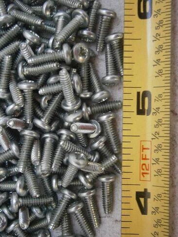 New Pack of Machine Screws 4/40 x 3/8" Pozi Pan Head Taptite Steel Lot of 100#4686 Multi-Purpose Comprehensive Hardware Fastener Assortment Kit WnyNEH04500 in Saudi Arabia