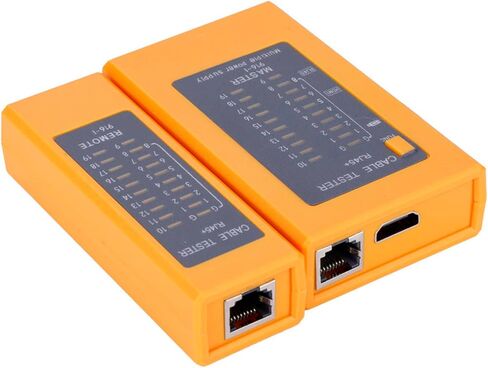 اختبار مكتشف الكابلات RJ45 ، اختبار الاستمرارية المحمولة لأزواج الأسلاك ، باليد باليد مع وحدة وبعيدة للاختبار in Saudi Arabia