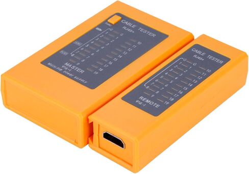 اختبار مكتشف الكابلات RJ45 ، اختبار الاستمرارية المحمولة لأزواج الأسلاك ، باليد باليد مع وحدة وبعيدة للاختبار in Saudi Arabia