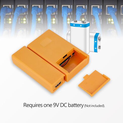 اختبار مكتشف الكابلات RJ45 ، اختبار الاستمرارية المحمولة لأزواج الأسلاك ، باليد باليد مع وحدة وبعيدة للاختبار in Saudi Arabia