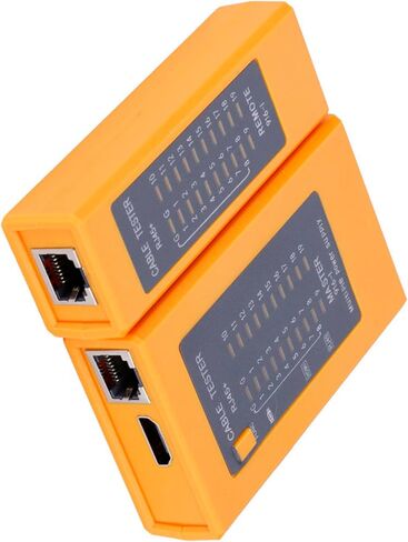 اختبار مكتشف الكابلات RJ45 ، اختبار الاستمرارية المحمولة لأزواج الأسلاك ، باليد باليد مع وحدة وبعيدة للاختبار in Saudi Arabia