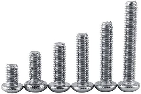 180pcs M2.5 Stainless Steel Pan Head Hex Socket Screws Set for Home and Office Appliance in Saudi Arabia