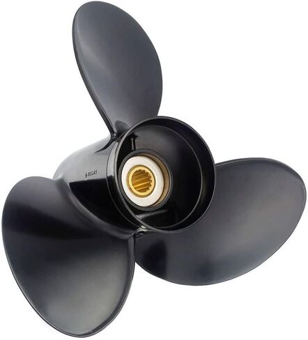 Solas 3211-099-11 Amita 3 من الألومنيوم 3 الشفرة المروحة-RH ، 9.9 "قطر × 11" Pitch x 10-spline ، Black in Saudi Arabia