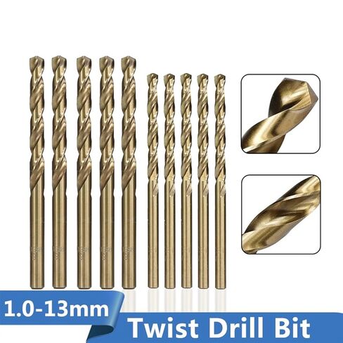 1.0-13mm M35 الكوبالت المغلفة تويست بتات الخشب/الفتحة المعدنية مستديرة شانك. in Saudi Arabia